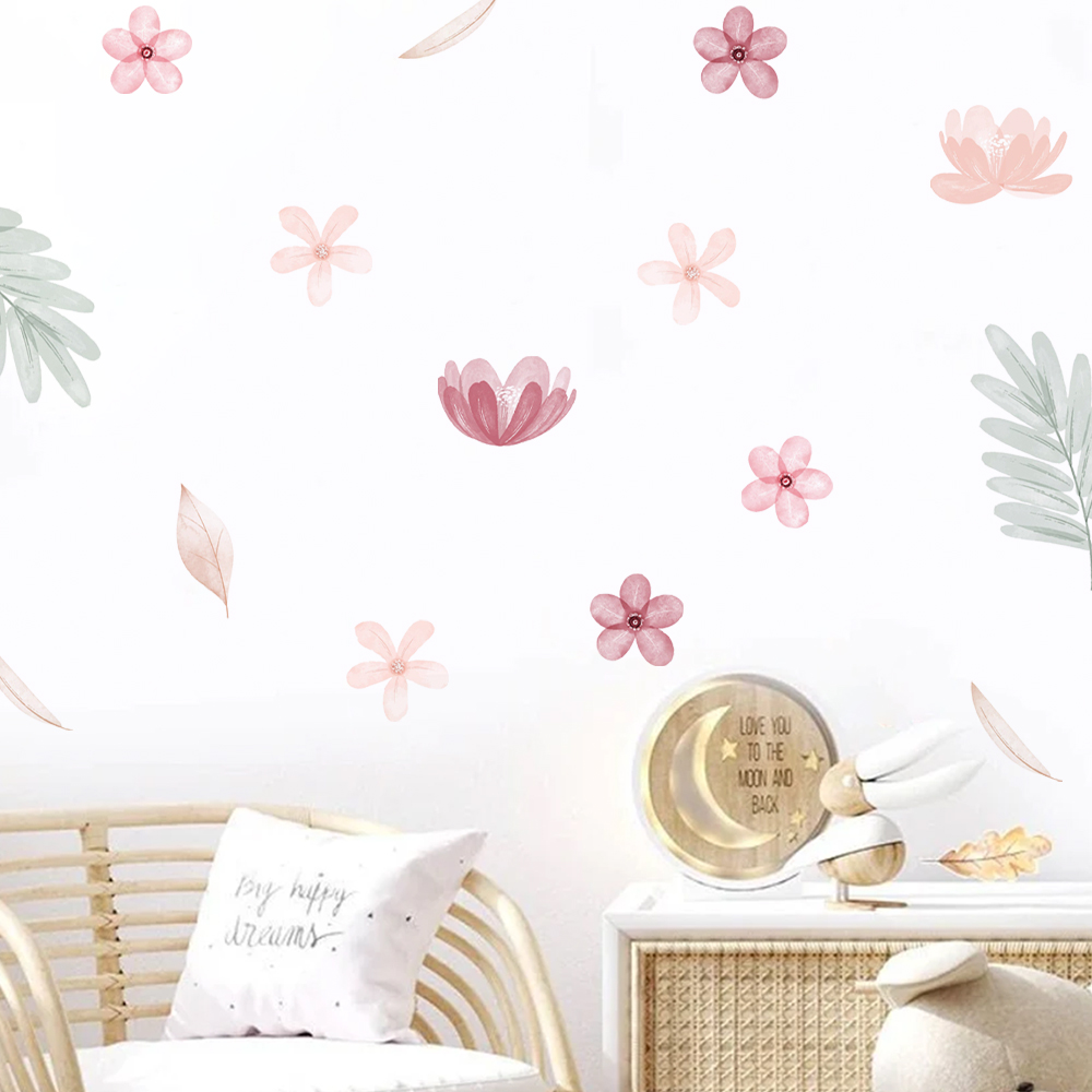 Boho Leaves Botanical DIY Wall - огляд і ціна Baby Nursery Set Furniture