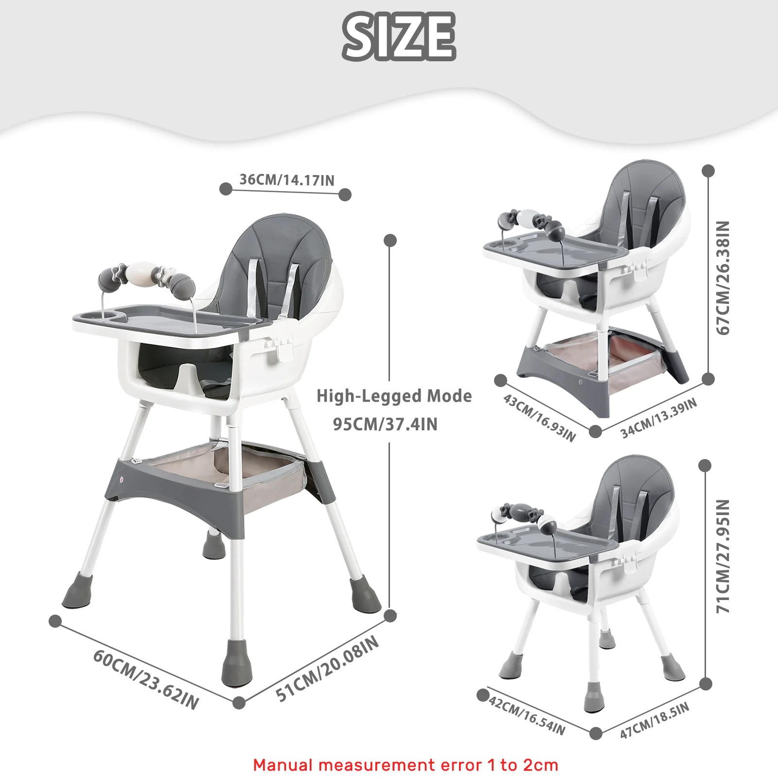 Adjustable Baby High Chair – C - огляд і ціна Baby Nursery Bed