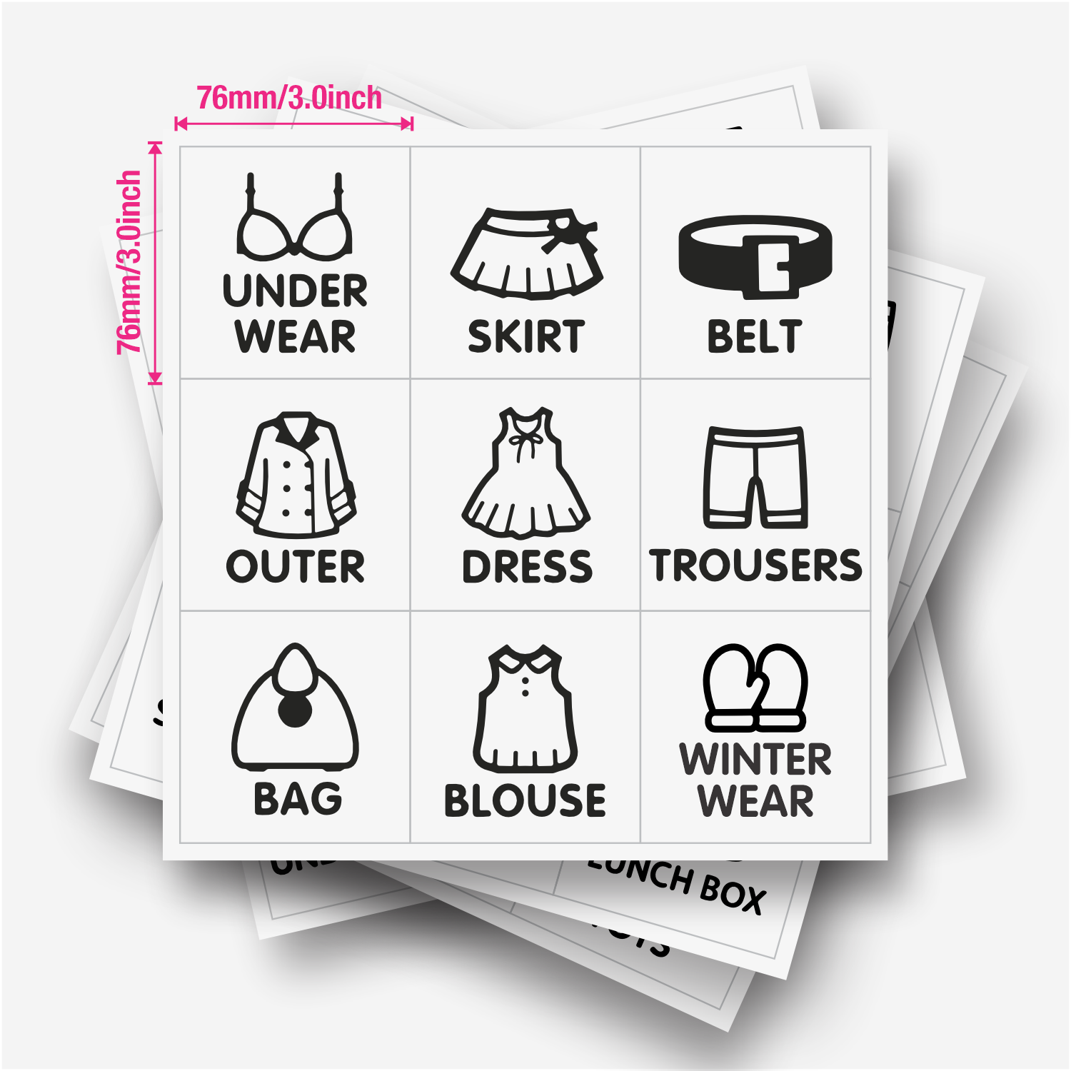 9 pcs/Sheet, Wardrobe Organize - огляд і ціна Closet Organizer Baby