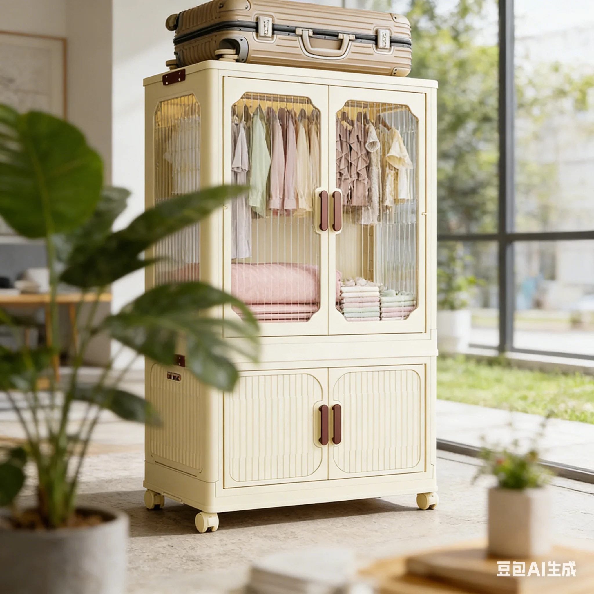 AOLIVIYA Baby Plastic Wardrobe - огляд і ціна Closet Organizer Baby