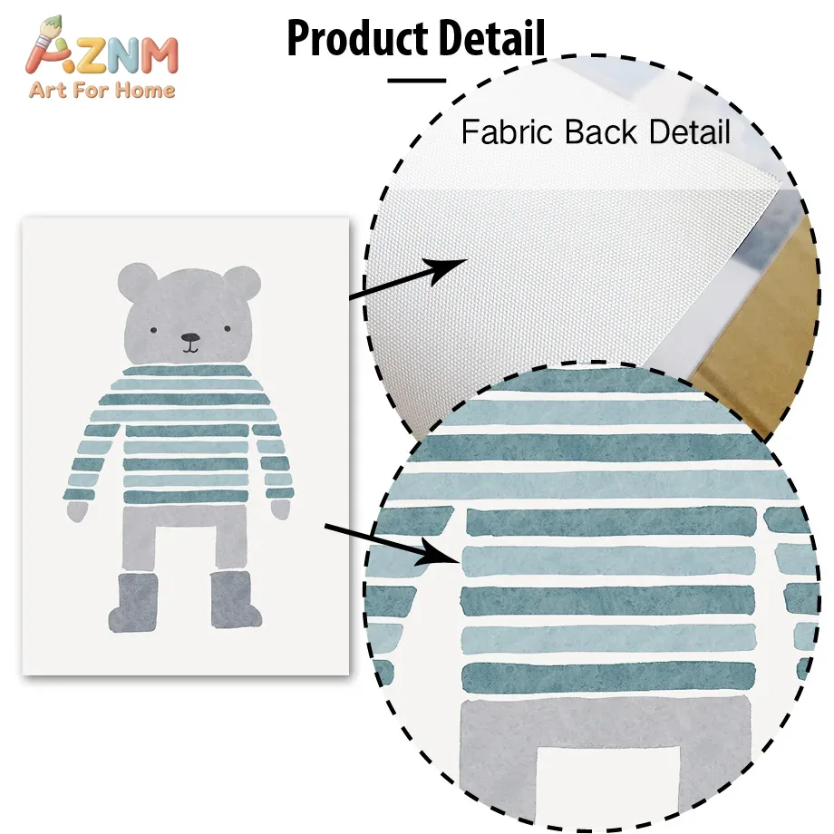 AZNM Neutral Boho Rainbow Bear - огляд і ціна Baby Boy Nursery Quotes
