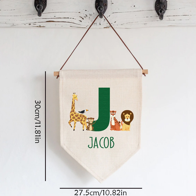 Personalised Name Jungle Anima - огляд і ціна Baby Nursery Jungle