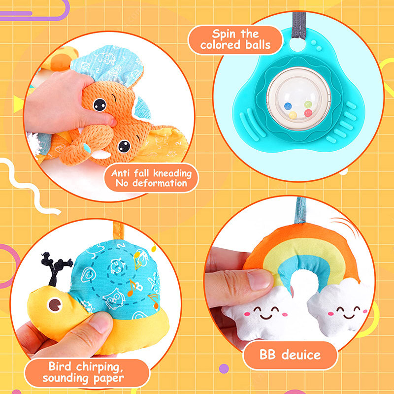 Car Seat Toys Infant Color Ele - огляд і ціна Baby Nursery Images