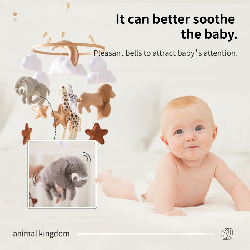 Hot Sale Nordic Handmade Felt  - огляд і ціна Baby Nursery Jungle