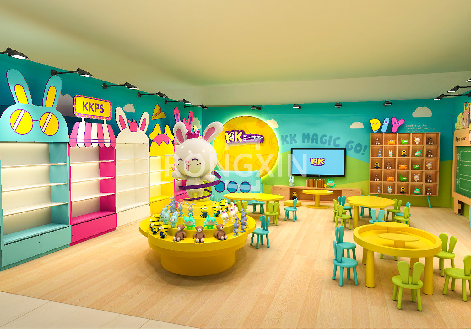 Customized Design Children Nur - огляд і ціна Baby Nursery Floating Shelves