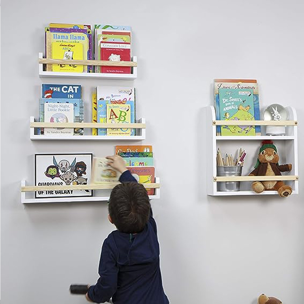 Wall Shelf Wall Hanging Childr - огляд і ціна Baby Bookshelf Small